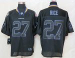 Jerseys Factory Cheap Nike Ravens #27 Ray Rice Lights Out Black
