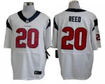 Jerseys Factory Cheap Nike Texans #20 Ed Reed White Men's Embroi
