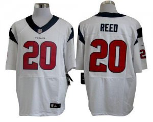Jerseys Factory Cheap Nike Texans #20 Ed Reed White Men's Embroi