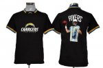 Jerseys Factory Cheap Nike Chargers #17 Philip Rivers Black Men'