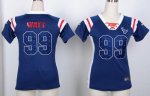 Jerseys Factory Cheap Nike Texans #99 J.J. Watt Navy Blue Women'