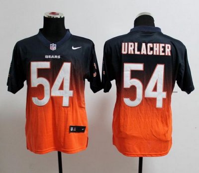 Jerseys Factory Cheap Nike Bears #54 Brian Urlacher Navy Blue/Or