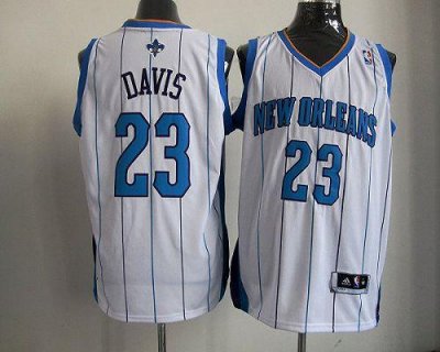 Jerseys Factory Cheap Revolution 30 Hornets #23 Anthony Davis Wh