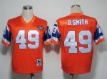 Jerseys Factory Cheap Mitchel and Ness Broncos #49 Dennis Smith