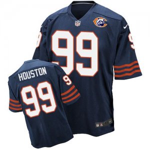 Jerseys Factory Cheap Nike Bears #99 Lamarr Houston Navy Blue Th