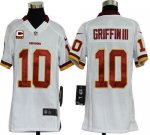 Jerseys Factory Cheap Nike Redskins #10 Robert Griffin III White