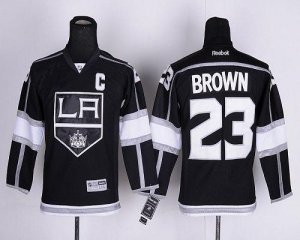Jerseys Factory Cheap Kings #23 Dustin Brown Black Home Embroide