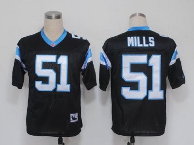 Jerseys Factory Cheap Mitchell And Ness Panthers #51 Sam Mills B