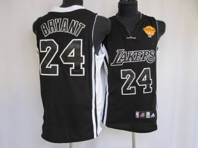 Jerseys Factory Cheap Lakers #24 Kobe Bryant Embroidered Black S