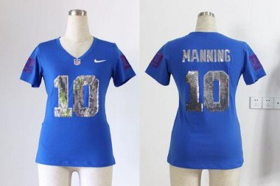 Jerseys Factory Cheap Nike Giants #10 Eli Manning Royal Blue Tea