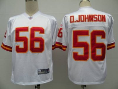 Jerseys Factory Cheap Chiefs #56 Derrick Johnson White Stitched