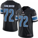 Jerseys Factory Cheap Nike Lions #72 Laken Tomlinson Black Men's