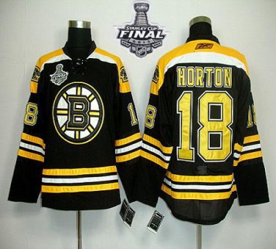 Jerseys Factory Cheap Bruins Stanley Cup Finals Patch #18 Nathan