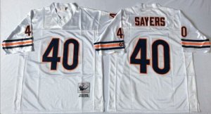 Jerseys Factory Cheap Mitchell&Ness Bears #40 Gale Sayers White