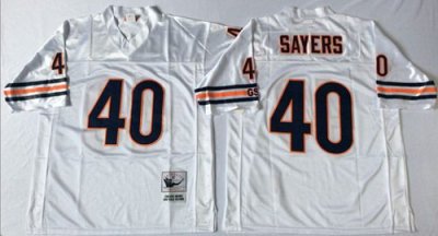 Jerseys Factory Cheap Mitchell&Ness Bears #40 Gale Sayers White