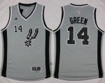 Jerseys Factory Cheap Spurs #14 Danny Green Grey Alternate Stitc