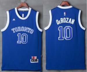Jerseys Factory Cheap Raptors #10 DeMar DeRozan Light Blue Stitc