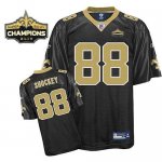 Jerseys Factory Cheap Saints #88 Jeremy Shockey Black Super Bowl