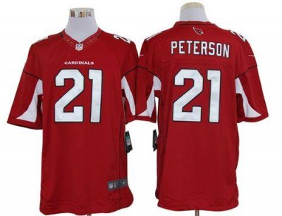 Jerseys Factory Cheap Nike Cardinals #21 Patrick Peterson Red Te