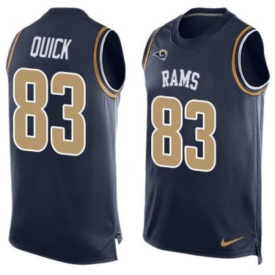 Jerseys Factory Cheap Nike Rams #83 Brian Quick Navy Blue Team C