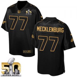 Jerseys Factory Cheap Nike Broncos #77 Karl Mecklenburg Black Su