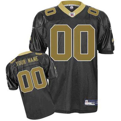 Jerseys Factory Cheap Saints Personalized Authentic Black NFL Je