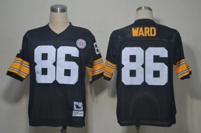 Jerseys Factory Cheap Mitchell And Ness Steelers #86 Hines Ward