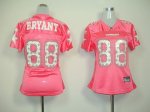 Jerseys Factory Cheap Cowboys #88 Dez Bryant Pink Women's Star S