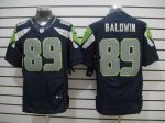 Jerseys Factory Cheap Nike Seahawks #89 Doug Baldwin Steel Blue