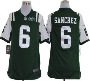 Jerseys Factory Cheap Nike Jets #6 Mark Sanchez Green Team Color