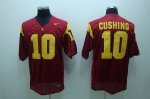 Jerseys Factory Cheap Trojans #10 Brian Cushing Red Embroidered
