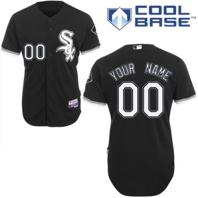 Jerseys Factory Cheap White Sox Personalized Authentic Black Bas