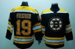 Jerseys Factory Cheap Bruins #19 Tyler Seguin Embroidered Black