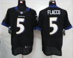 Jerseys Factory Cheap Nike Ravens #5 Joe Flacco Black Alternate
