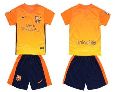 Jerseys Factory Cheap Barcelona Blank 2012/2013 Orange Away Kid