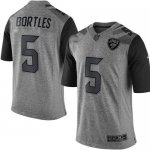 Jerseys Factory Cheap Nike Jaguars #5 Blake Bortles Gray Men's S
