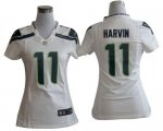 Jerseys Factory Cheap Nike Seahawks #11 Percy Harvin White Women