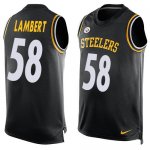 Jerseys Factory Cheap Nike Steelers #58 Jack Lambert Black Team