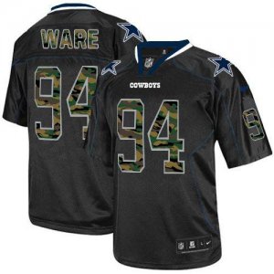 Jerseys Factory Cheap Nike Cowboys #94 DeMarcus Ware Black Men's