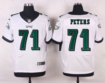 Jerseys Factory Cheap Nike Eagles #71 Jason Peters White Men's S