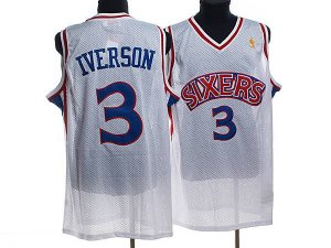 Jerseys Factory Cheap Mitchell and Ness 76ers #3 Allen Iverson S