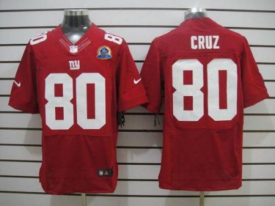 Jerseys Factory Cheap Nike Giants #80 Victor Cruz Red Alternate