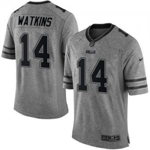 Jerseys Factory Cheap Nike Bills #14 Sammy Watkins Gray Men's St