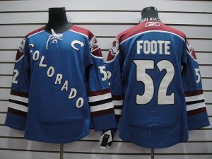 Jerseys Factory Cheap Avalanche #52 Adam Foote Stastny Embroider