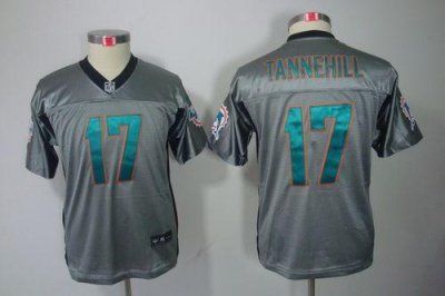 Jerseys Factory Cheap Nike Dolphins #17 Ryan Tannehill Grey Shad