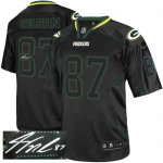 Jerseys Factory Cheap Nike Packers #87 Jordy Nelson Lights Out B