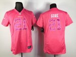 Jerseys Factory Cheap Nike 49ers #21 Frank Gore Pink Sweetheart