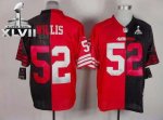 Jerseys Factory Cheap Nike 49ers #52 Patrick Willis Black/Red Su