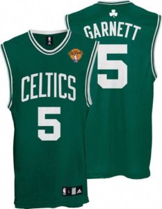 Jerseys Factory Cheap Celtics #5 Kevin Garnett Stitched Green Fi