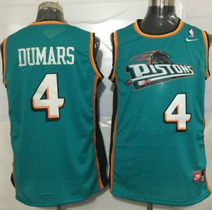 Jerseys Factory Cheap Pistons #4 Joe Dumars Green Nike Throwback